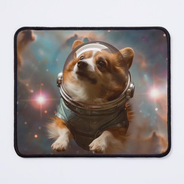 Item preview, Welsh Corgi Dog in Space designed and sold by AM-Fine-Designs.