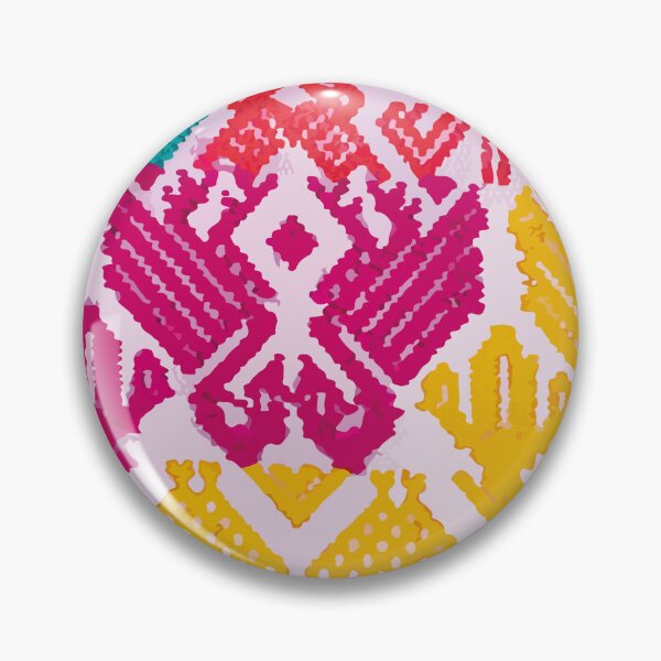 Item preview, Multicolor mexican embroidery vibrant maximalist decor designed and sold by T-Mex.