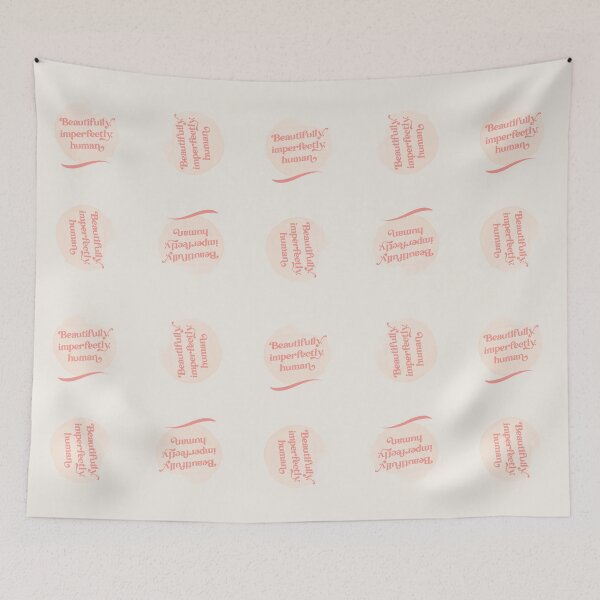 Item preview, Beautifully, Imperfectly, Human Typography designed and sold by PatternTango.