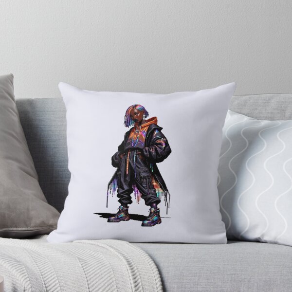 Item preview, Cyberpunk Chic: Avant-Garde Pixel Fashion designed and sold by fabinthelab.