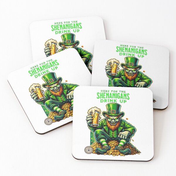 Item preview, Leprechauns - Here for the Shenanigans designed and sold by John Henry Olivarez.