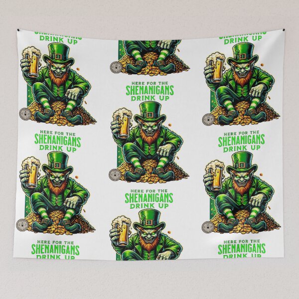Item preview, Leprechauns - Here for the Shenanigans designed and sold by John Henry Olivarez.