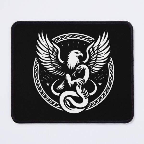 Item preview, Eagle vs Snake Silhoutte, Wild Animals, Animal Silhoutte designed and sold by SnuggleSafari.