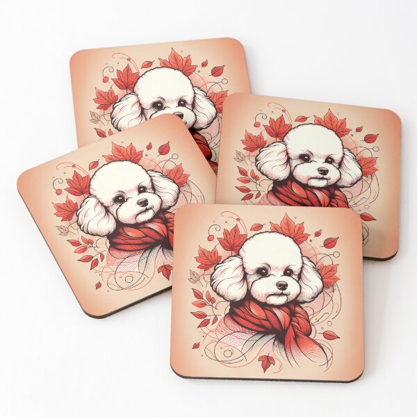 Item preview, Toy Poodle Eras - Red  designed and sold by toypoodlemom.