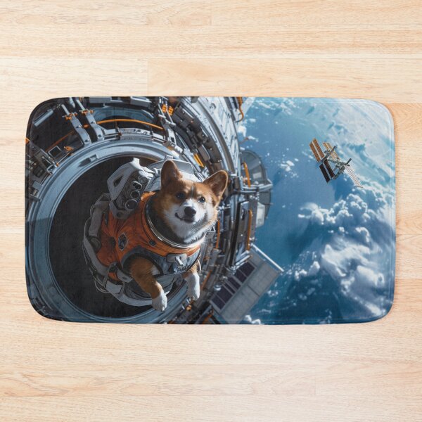 Item preview, Corginaut International Space Station designed and sold by AM-Fine-Designs.