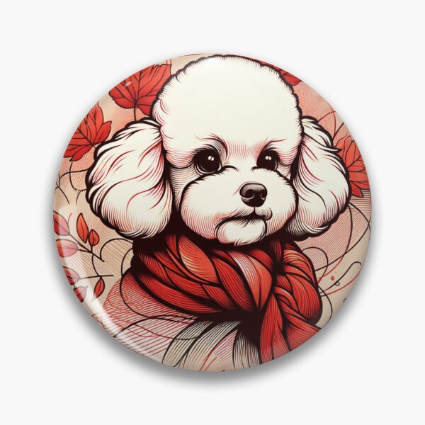 Item preview, Toy Poodle Eras - Red  designed and sold by toypoodlemom.