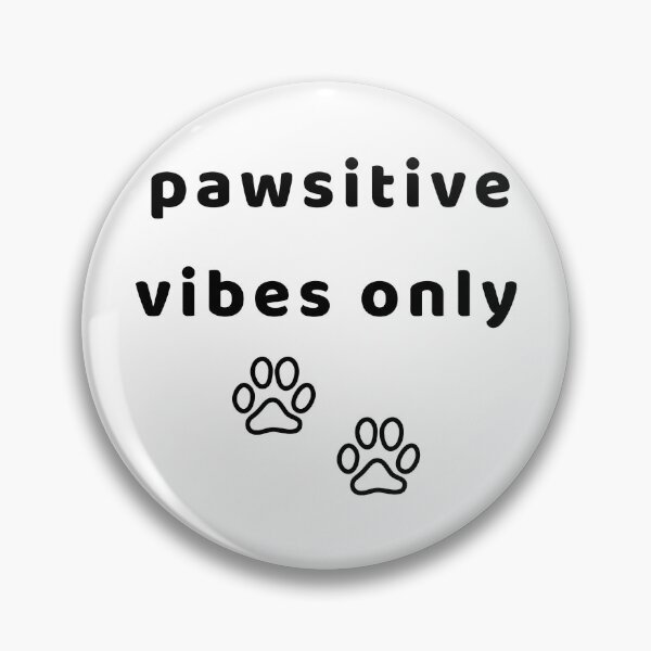 Item preview, Pawsitive Vibes (Black) designed and sold by DesignsByKazu.
