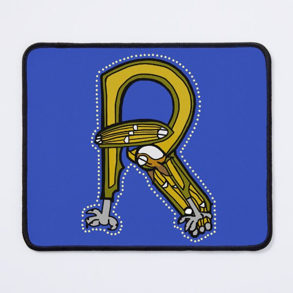 Item preview, Letter R Medieval Owl designed and sold by Donnahuntriss.