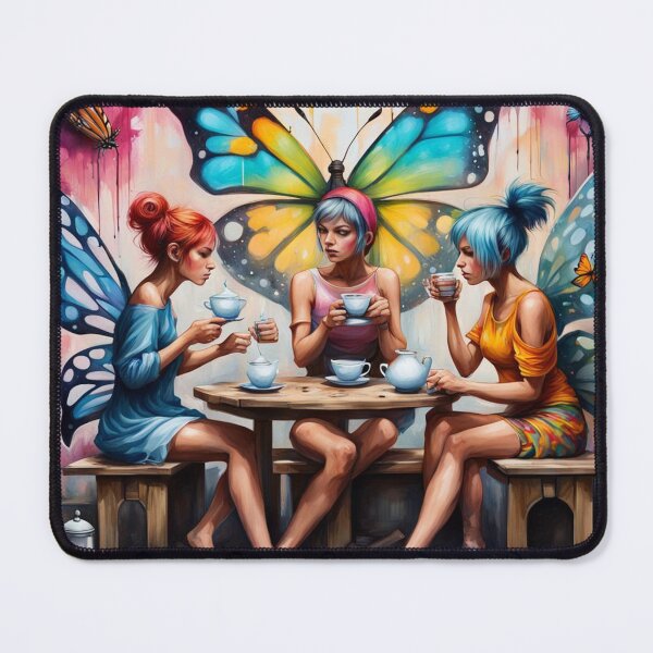 Item preview, pixies and fairies having dinner designed and sold by Jenswhim.