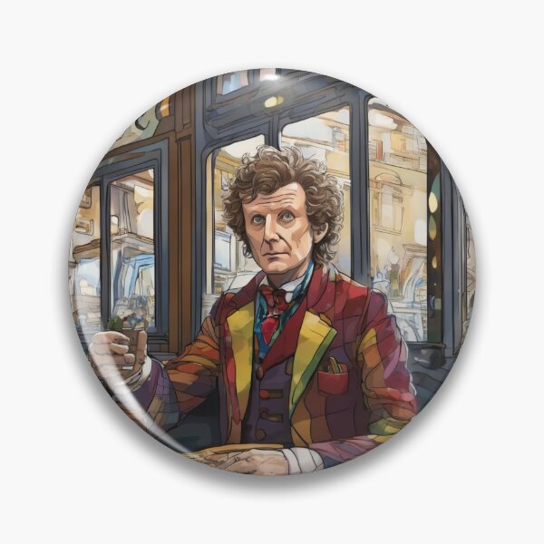 Item preview, The 6th Doctor designed and sold by ButAsATurtle.