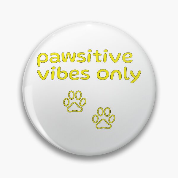 Item preview, Pawsitive Vibes (Yellow) designed and sold by DesignsByKazu.