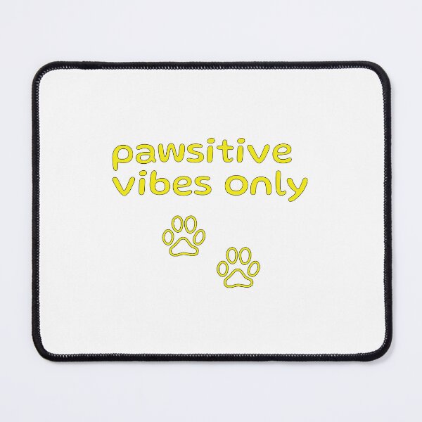 Item preview, Pawsitive Vibes (Yellow) designed and sold by DesignsByKazu.
