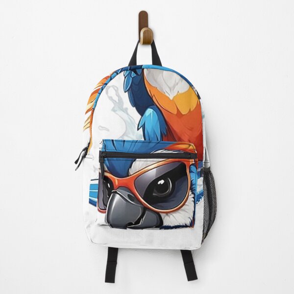 Item preview, Surfing Macaw designed and sold by likbatonboot.