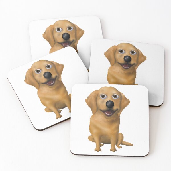 Item preview, Golden Retriever Cartoon designed and sold by mistersmileyfac.