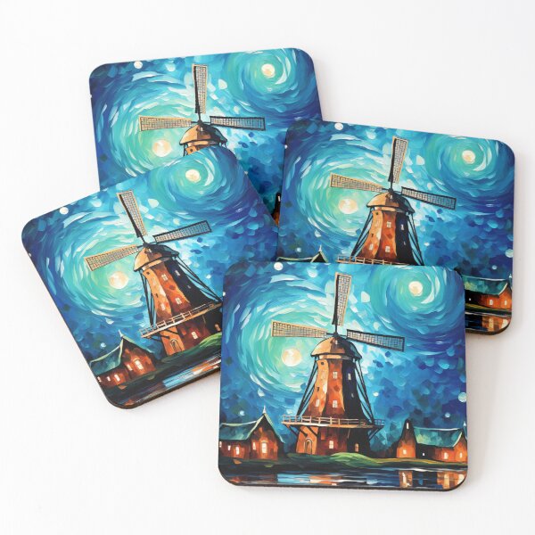 Item preview, Whispers of the Wind Holland Windmills #1 designed and sold by Anuchartl.