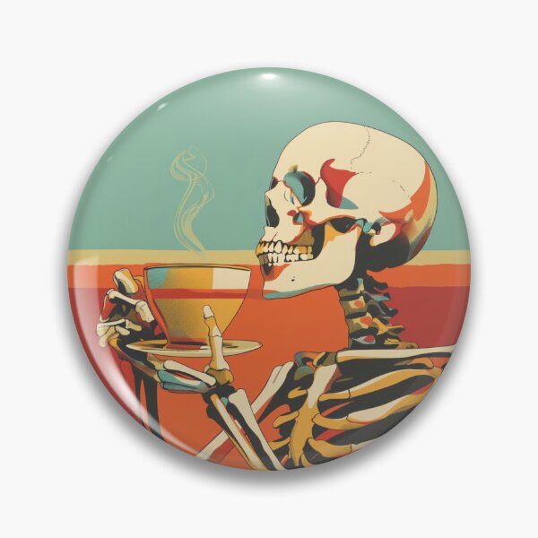 Artikelvorschau, Skelettkaffee Retro entworfen und verkauft von InfamousRyanM.