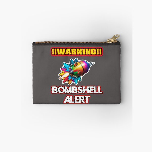 Item preview, Warning Bombshell Alert Logo designed and sold by TheArtOfPat.