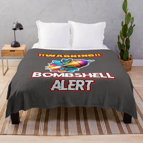 Item preview, Warning Bombshell Alert Logo designed and sold by TheArtOfPat.