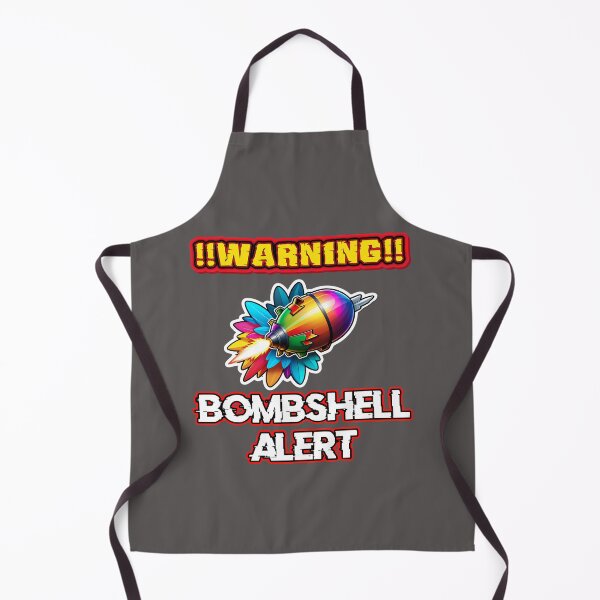 Item preview, Warning Bombshell Alert Logo designed and sold by TheArtOfPat.