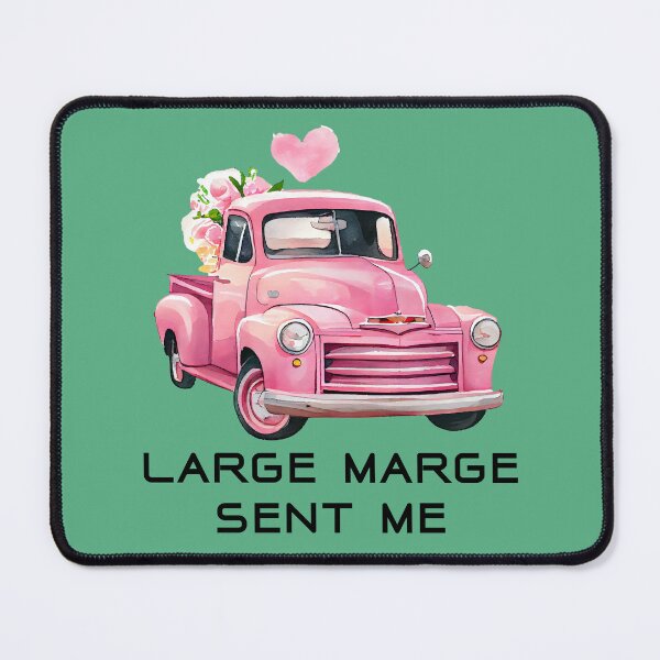 Item preview, Large Marge Pink Car designed and sold by winaidigidesign.