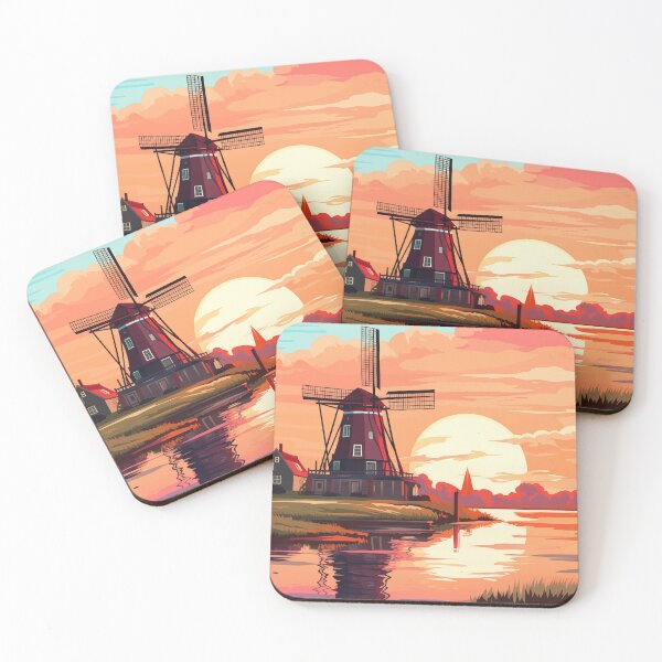 Item preview, Whispers of the Wind Holland Windmills #3 designed and sold by Anuchartl.