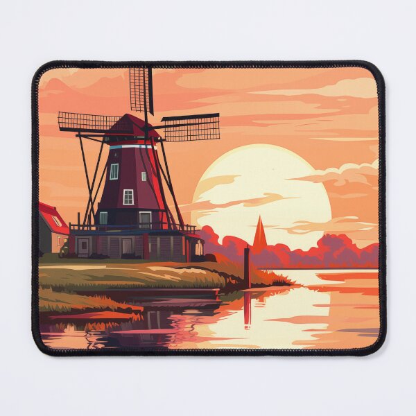 Item preview, Whispers of the Wind Holland Windmills #3 designed and sold by Anuchartl.