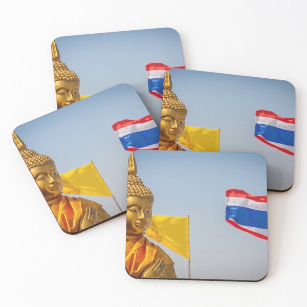 Item preview, Thai buddha and flag designed and sold by Kevin Hellon.
