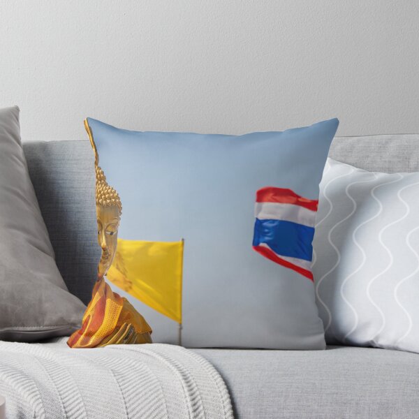 Item preview, Thai buddha and flag designed and sold by Kevin Hellon.