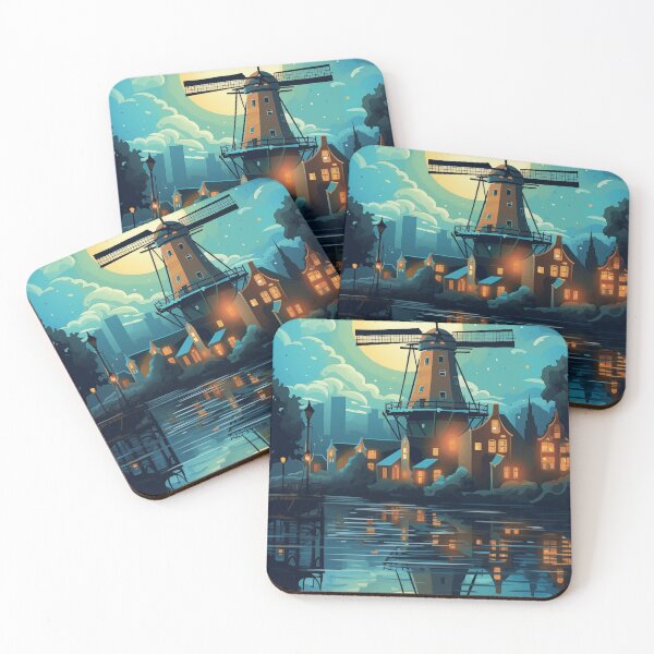 Item preview, Whispers of the Wind Holland Windmills #4 designed and sold by Anuchartl.