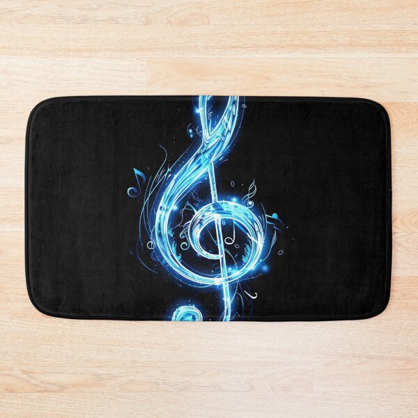 Item preview, Music note in shades of blue designed and sold by dcrc.