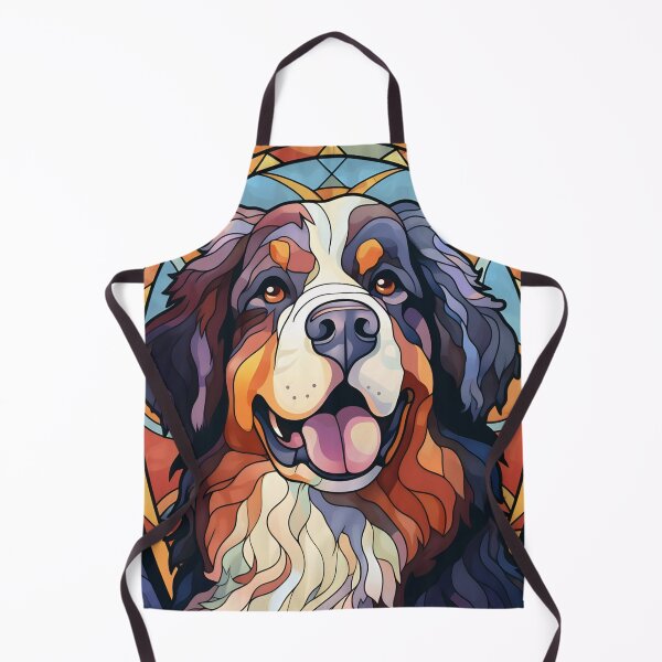 Item preview, Bernese Mountain Dog Stained Glass designed and sold by TheAnimalZ00.