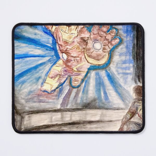 Item preview, Sad spidey scene/quote colored pencil drawing designed and sold by Aroeldesigns.