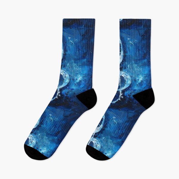 Item preview, Music note in shades of blue designed and sold by dcrc.