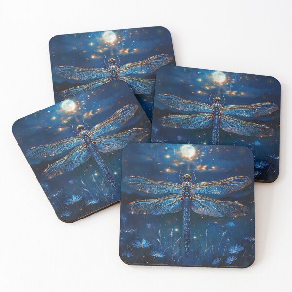 Item preview, Luminous Dragonfly Night designed and sold by HomeAndHope.