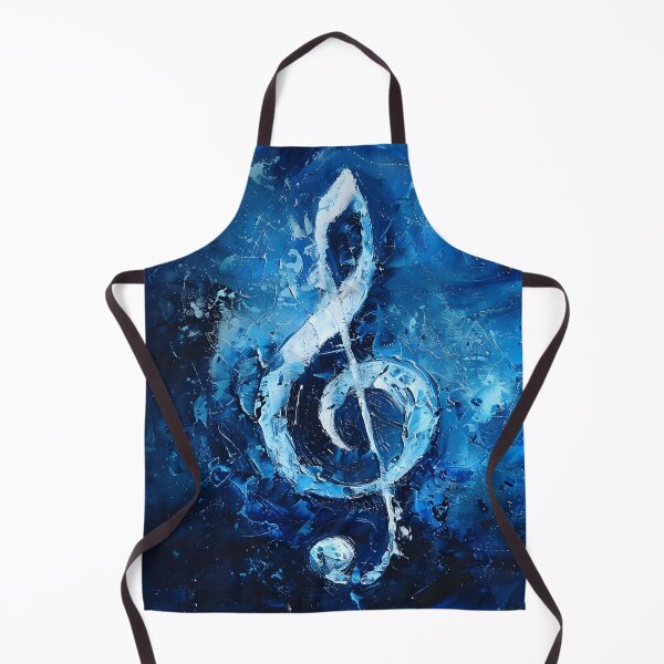 Item preview, Music note in shades of blue designed and sold by dcrc.
