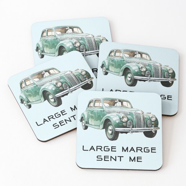 Item preview,   Large Marge Green Car designed and sold by winaidigidesign.