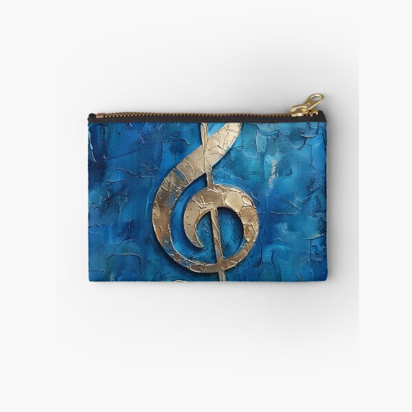 Item preview, music note in shades of blue designed and sold by dcrc.