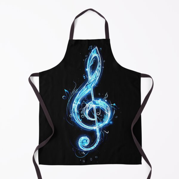 Item preview, Music note in shades of blue designed and sold by dcrc.