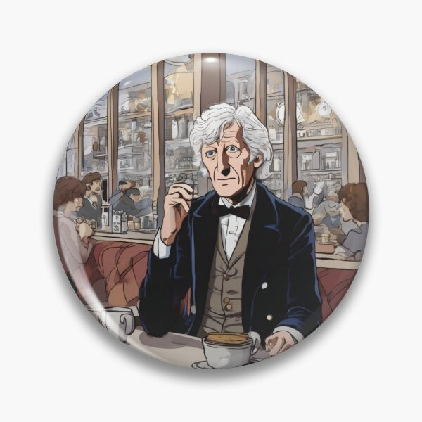 Item preview, The 3rd Doctor designed and sold by ButAsATurtle.