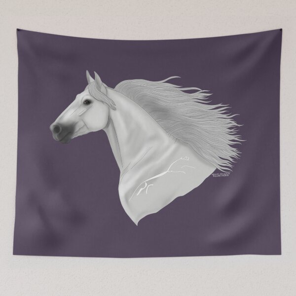 Item preview, White Horse of Uffington designed and sold by DappledMoon.