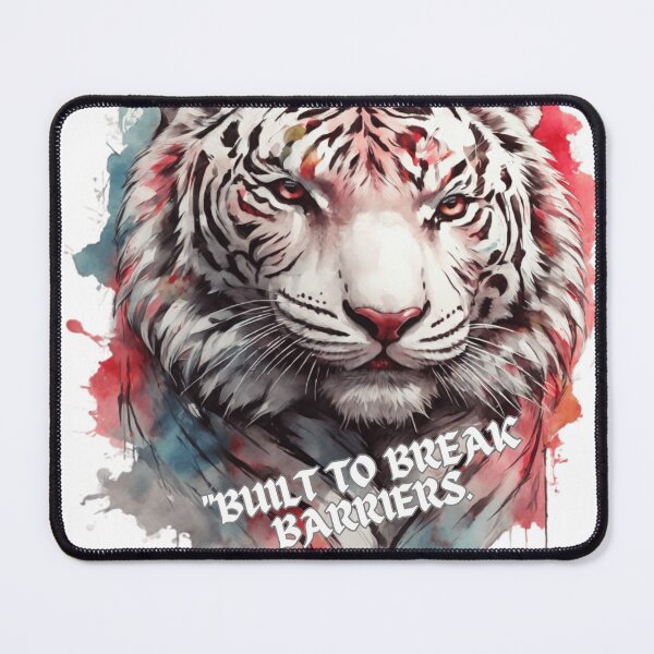 Item preview, Built to break barriers ( White Tiger ) 1 designed and sold by sonuy2100.