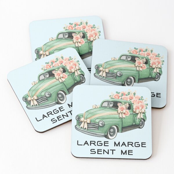 Item preview, Large Marge Green Car designed and sold by winaidigidesign.