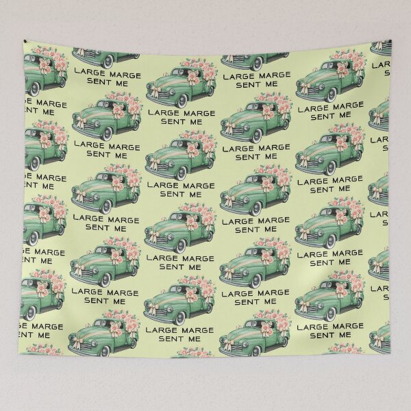 Item preview, Large Marge Green Car designed and sold by winaidigidesign.
