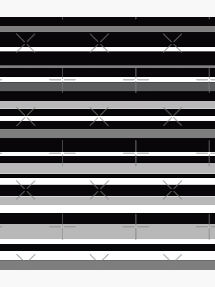 Thumbnail 3 of 3, Backpack, Black and White Stripes Pattern designed and sold by CarlaBaremb.