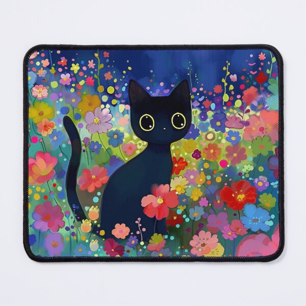 Item preview, Cat In Flower designed and sold by GageStore.