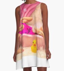 Barbie Bath A-Line Dress