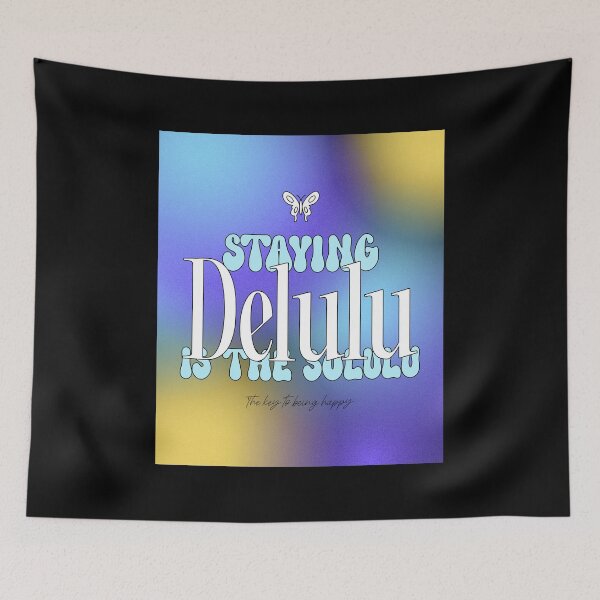 Item preview, Colorful Delulu designed and sold by PB-Sandwich.