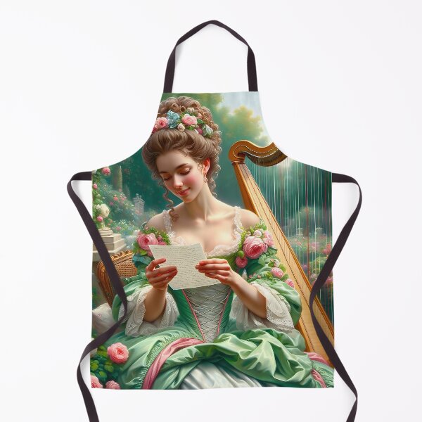 Item preview, Harmonious Echoes: The Fiancé's Letter by the Harp designed and sold by DeenaDee.
