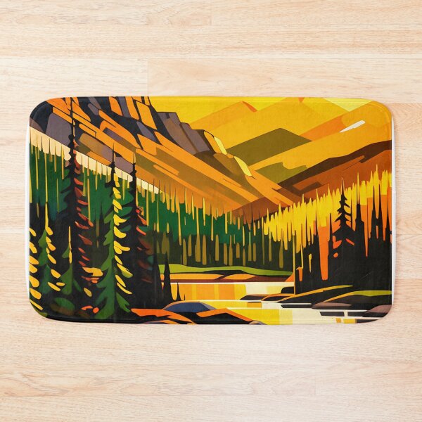 Item preview, A Rendering of the Rugged Canadian Landscapes  designed and sold by AspirationalArt.