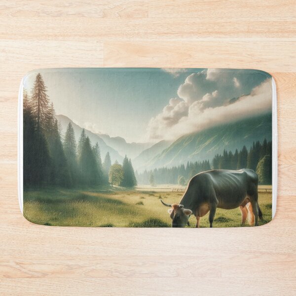 Item preview, Milkmaid's Companion - Gentle Grazing Cow designed and sold by ProgressMagnet.